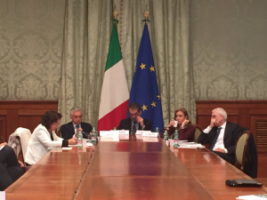 La presentazione del Rapporto #ItaliaSicura dello scorso 18 febbraio.