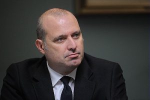 Stefano Bonaccini - presidente della Regione Emilia-Romagna alla  prima seduta Assemblea Legislativa X Legislatura