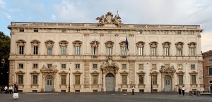 Il palazzo sede della Consulta (immagine tratta da Wikipedia).